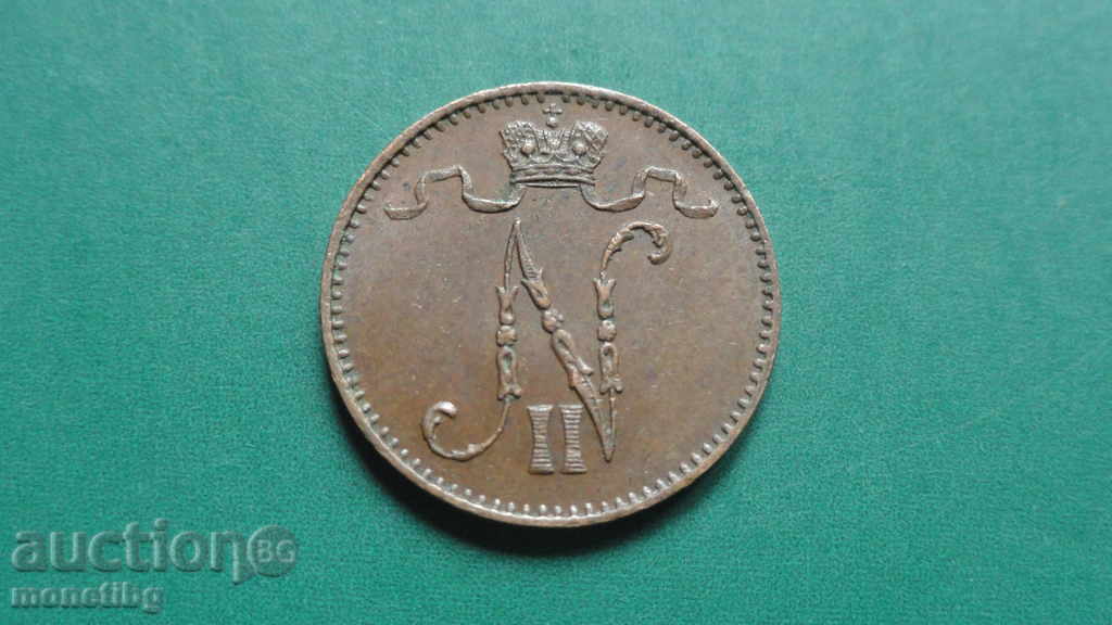 Russia (for Finland) 1909 - 1 penny - 6 Russia (for Finland) 1909 - 1 penny - 6