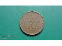 Russia (for Finland) 1909 - 1 penny