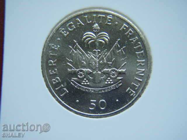 50 Centimes 1991 Haiti (Haiti) - Unc with price 8.89 BGN | € 4.55 50 Centimes 1991 Haiti (Haiti) - Unc with price 8.89 BGN | € 4.55