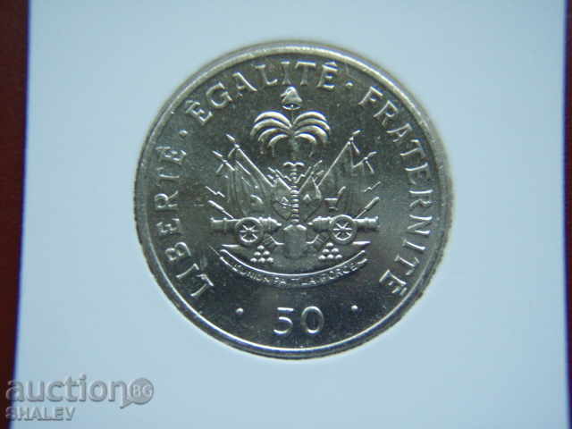 Auction 50 Centimes 1991 Haiti (Haiti) - Unc Auction 50 Centimes 1991 Haiti (Haiti) - Unc