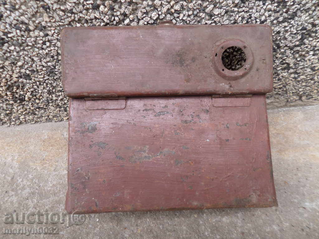 κουτί μεταλλικό κουτί Στρατού Β 'Παγκοσμίου Πολέμου - 5