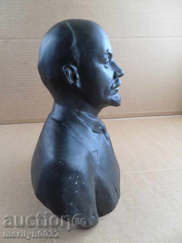 Aluminum bust of Lenin, figure, plastic, statuette - 7 Aluminum bust of Lenin, figure, plastic, statuette - 7