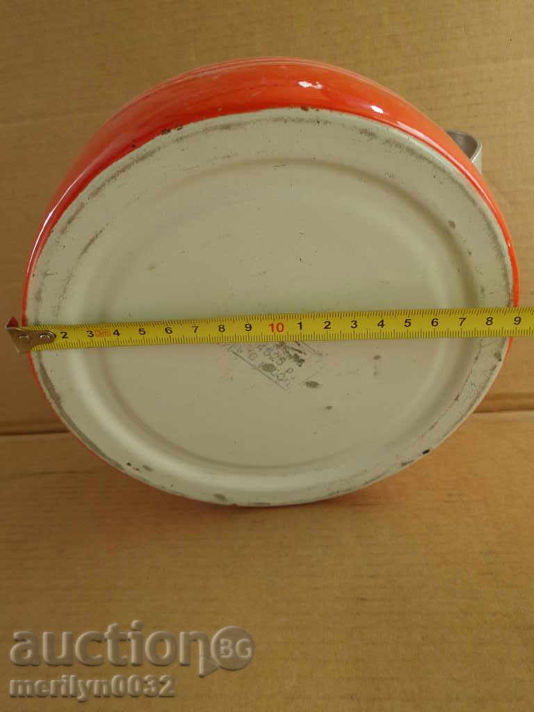 Доставка на Емайлиран чайник от соца, съд с емайл, СССР Доставка на Емайлиран чайник от соца, съд с емайл, СССР