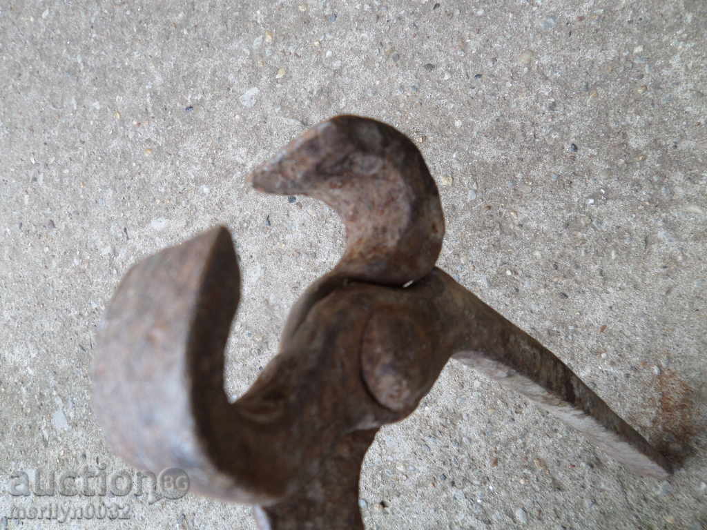 Old pliers, wrought iron, wrought iron, - 6