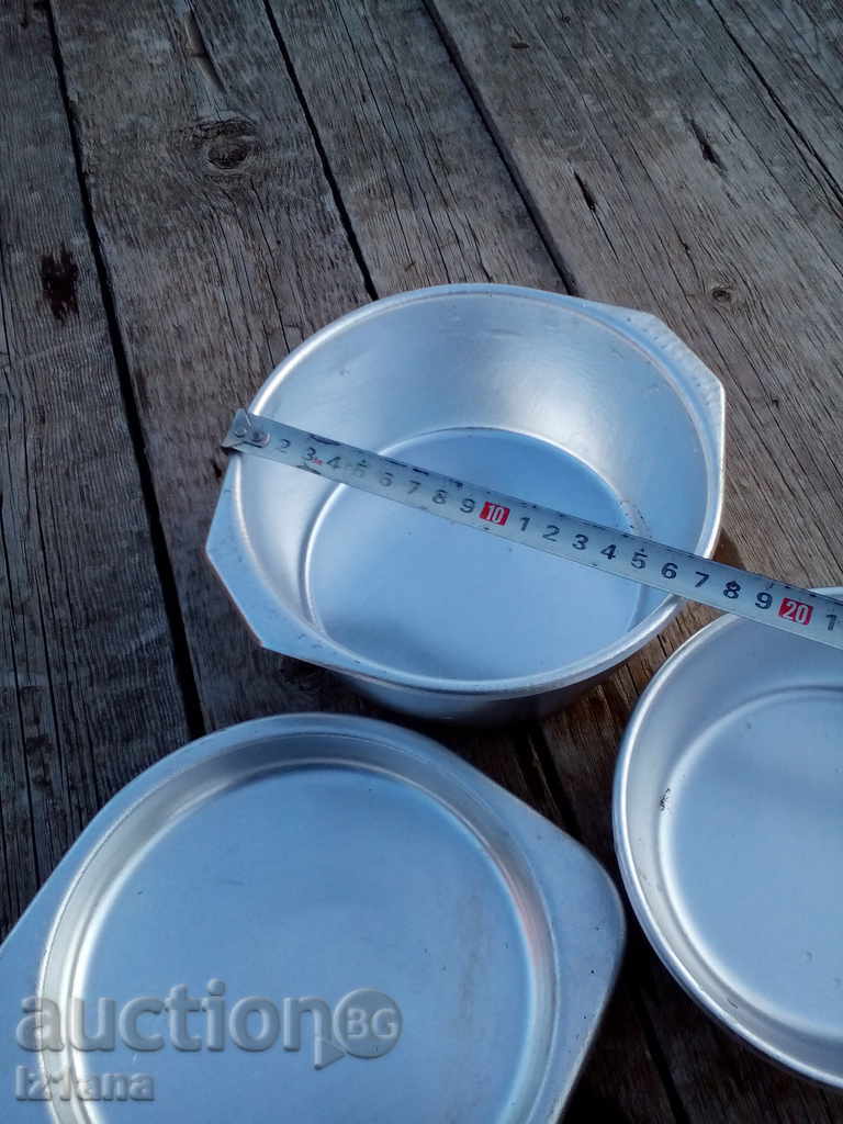 Delivery of Aluminum pans, kettles Delivery of Aluminum pans, kettles