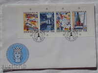 Швеция Първодневен пощенски плик 1985  К 117