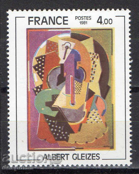 1981. France. Painting by Albert Gleizis.
