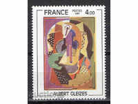 1981. Франция. Картина от Албърт Глийзис.