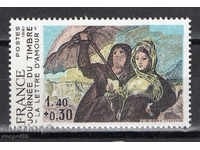1981. Γαλλία. Ημέρα σφραγίδα του ταχυδρομείου.