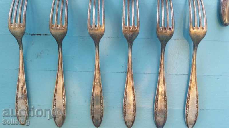 Auction Silver plated service Auction Silver plated service