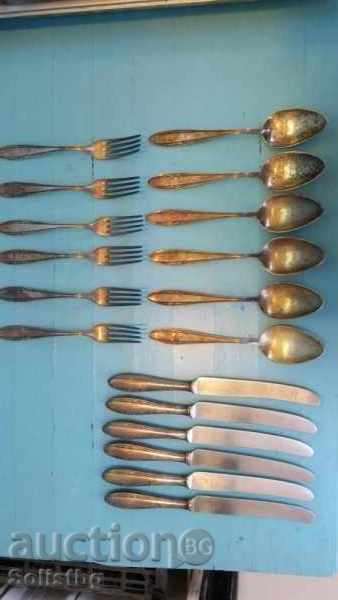 Delivery of Silver plated service Delivery of Silver plated service