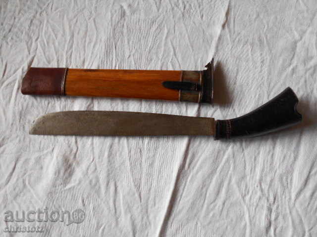 Η εντολή σπαθί λεπίδα μαχαιριού από την Ινδονησία του 19ου αιώνα