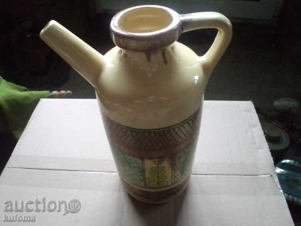 Ceramic jug with price 9.99 BGN | € 5.11 Ceramic jug with price 9.99 BGN | € 5.11