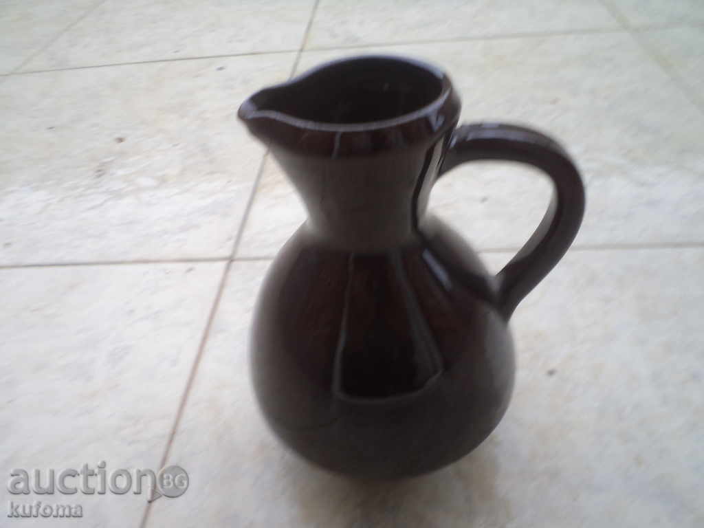 Ceramic jug for brandy with price 9.99 BGN | € 5.11 Ceramic jug for brandy with price 9.99 BGN | € 5.11