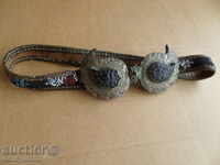 Old silver bracelets with belt chappy silver buckle buckle