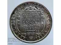 SWEDEN 2 Kroner 1932 - Jubilee Silver UNC