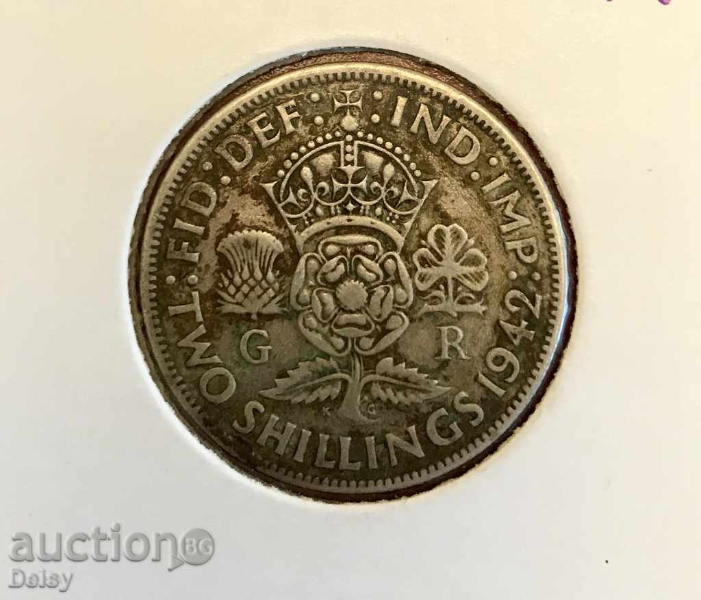 Βρετανία, 2 σελίνια 1942.