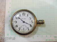 Clock "Hamilton" pocket US gold-plated old