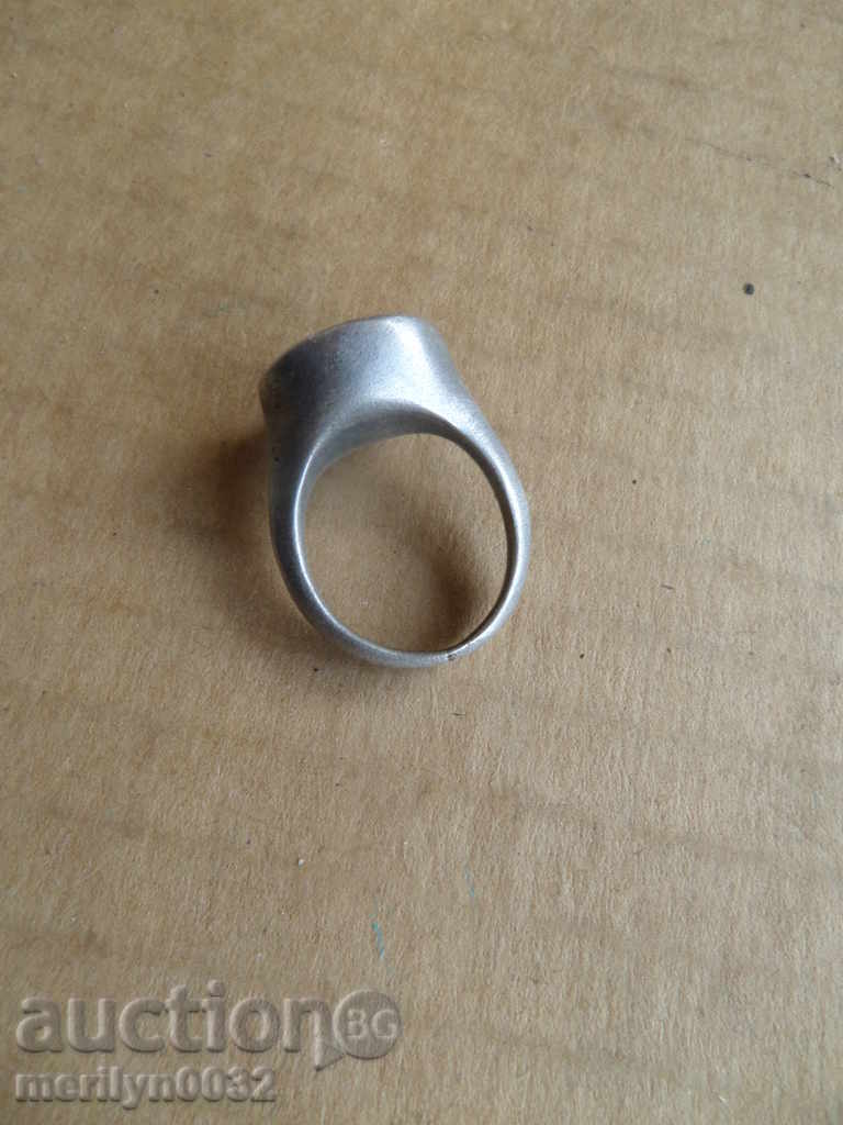 Inel otoman argint piatră și gemă bijuterie cu preț 295.00 BGN | € 150.83