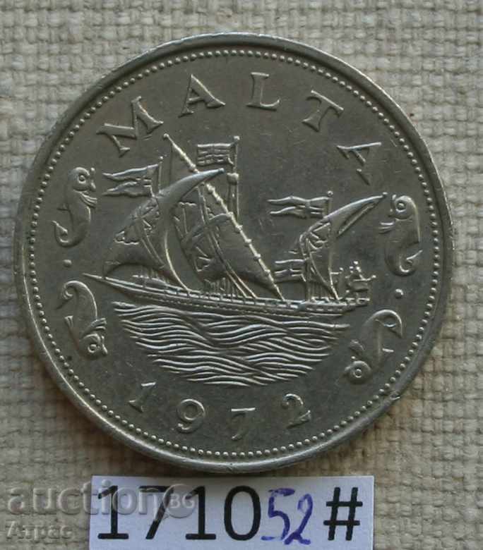 10 цента 1972 Малта с цена € 0.46 | 0.90 лв.