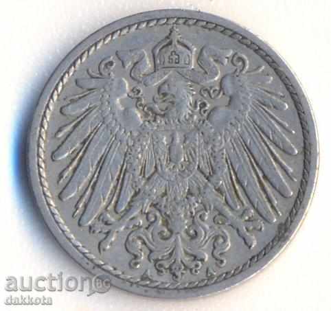 Γερμανία 5 εκατοστά του μάρκου 1904a με τιμή 6.00 BGN | € 3.07 Γερμανία 5 εκατοστά του μάρκου 1904a με τιμή 6.00 BGN | € 3.07