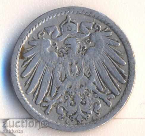 Germania 5 pfenigi 1907A cu preț 2.00 BGN | € 1.02 Germania 5 pfenigi 1907A cu preț 2.00 BGN | € 1.02