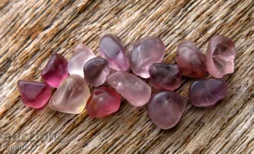 Delivery of spinel - Mogok Burma 9.26 carats - 14 pieces Delivery of spinel - Mogok Burma 9.26 carats - 14 pieces