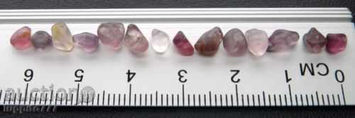 spinel - Mogok Burma 9.26 carats - 14 pieces - 5 spinel - Mogok Burma 9.26 carats - 14 pieces - 5