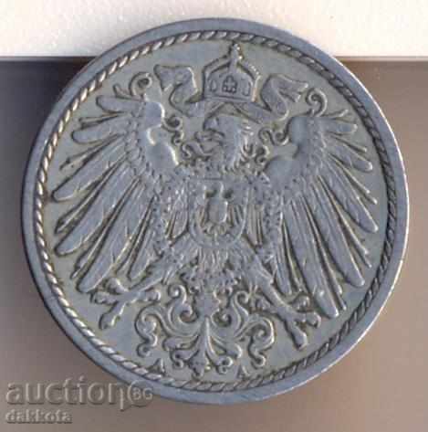 Γερμανία 5 εκατοστά του μάρκου 1901a με τιμή 2.00 BGN | € 1.02 Γερμανία 5 εκατοστά του μάρκου 1901a με τιμή 2.00 BGN | € 1.02