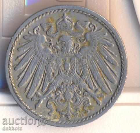 Germany 5 пфенига 1910d with price 1.30 BGN | € 0.66 Germany 5 пфенига 1910d with price 1.30 BGN | € 0.66