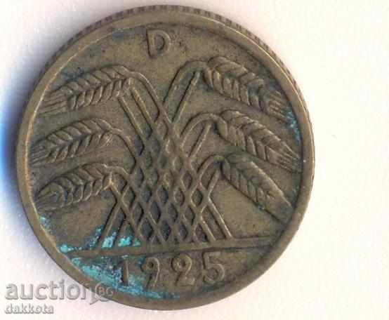 Germany 5 reysspennig 1925d with price 1.00 BGN | € 0.51 Germany 5 reysspennig 1925d with price 1.00 BGN | € 0.51