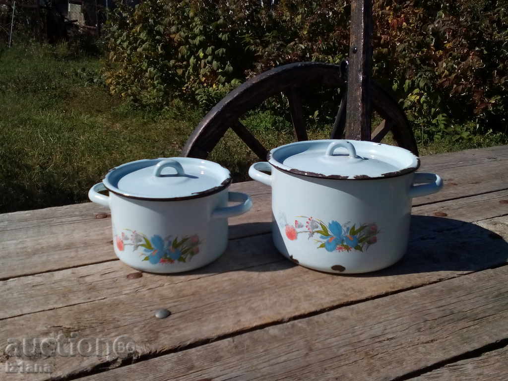 Delivery of Enamelled pot, pots Delivery of Enamelled pot, pots