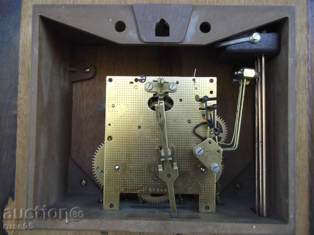 Clock "BRIXON" wall with pendulum and weights working - 5 Clock "BRIXON" wall with pendulum and weights working - 5