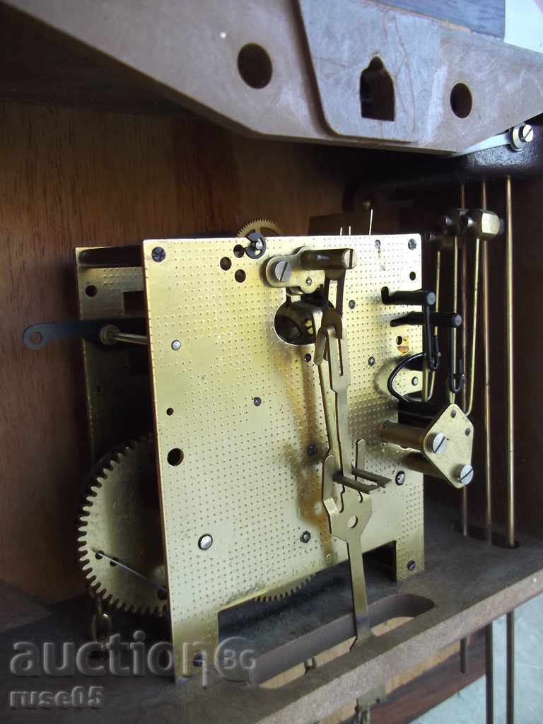 Clock "BRIXON" wall with pendulum and weights working - 7 Clock "BRIXON" wall with pendulum and weights working - 7