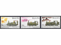 1983. Malta. 100 years on the Valetta - Rabat railway line.