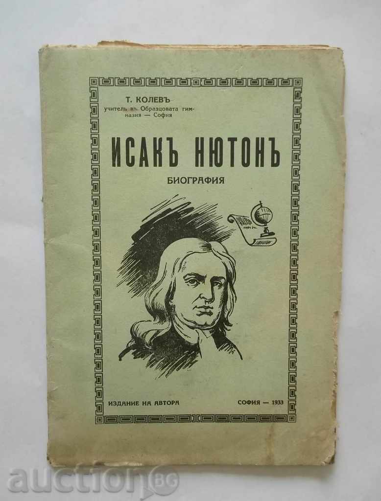 Isaac Newton. Biography - T. Kolev 1933