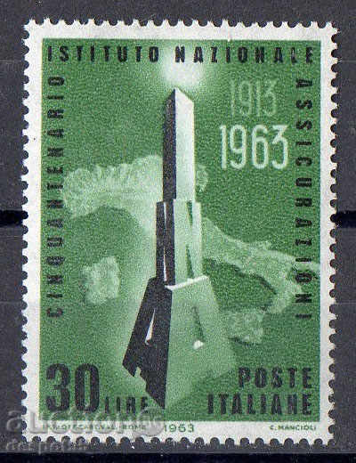 1963 Ιταλία. '50 του Εθνικού Ιδρύματος Ασφαλίσεων.