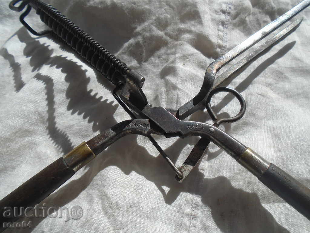 UNIQUE GERMAN HAIR MASK "TANGO" - D.R.G.M. - WW II - 7 UNIQUE GERMAN HAIR MASK "TANGO" - D.R.G.M. - WW II - 7