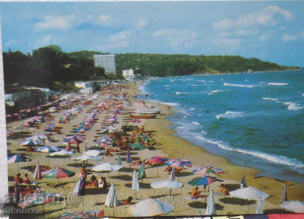 Statiune Drujba - Plaja - 1980