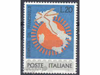 1965. Италия. Ден на пощенската марка.