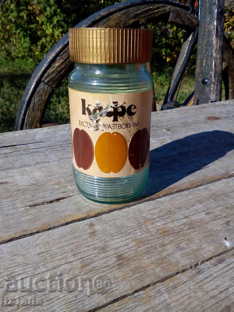 Auction A jar of soluble coffee Auction A jar of soluble coffee