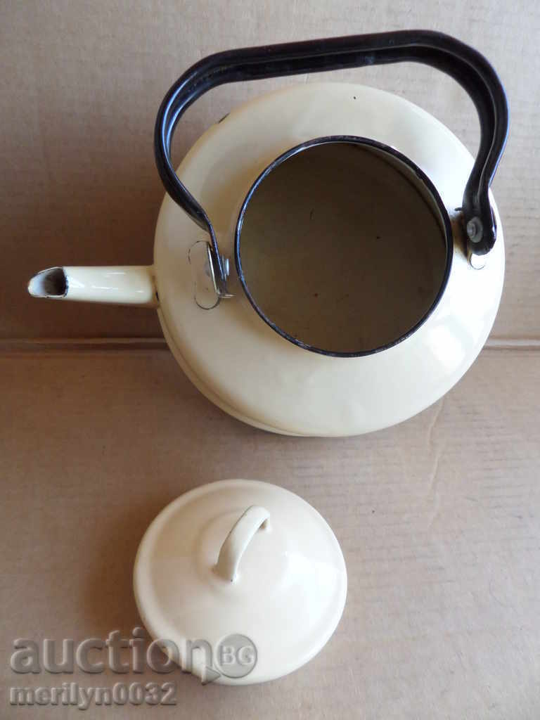 Δημοπρασία Επισμαλτωμένη τσαγιέρα από τη Σότσα, αγγείο με σμάλτο, ΕΣΣΔ Δημοπρασία Επισμαλτωμένη τσαγιέρα από τη Σότσα, αγγείο με σμάλτο, ΕΣΣΔ