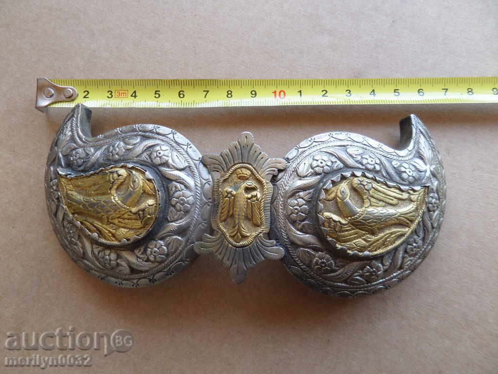 Auction Renaissance pafti silver gilt pafta costume jewelry jewel Auction Renaissance pafti silver gilt pafta costume jewelry jewel