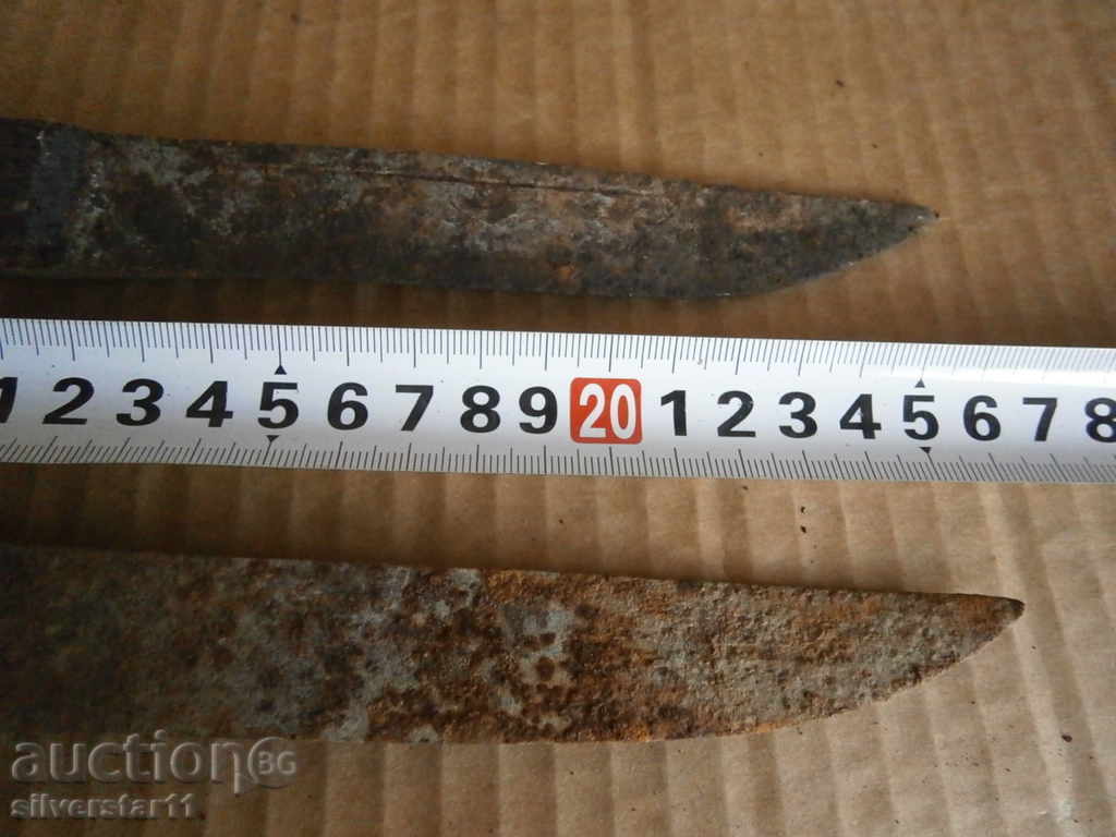 лот два старинни примитивни ножа нож - 7 лот два старинни примитивни ножа нож - 7