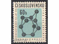 1966. Cehoslovacia. 100 de ani de firma cehă chimice.