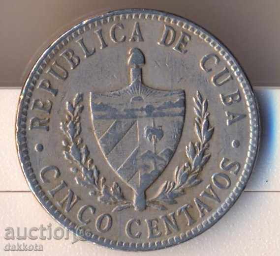 Cuba 5 Sentosa 1946 with price 4.95 BGN | € 2.53