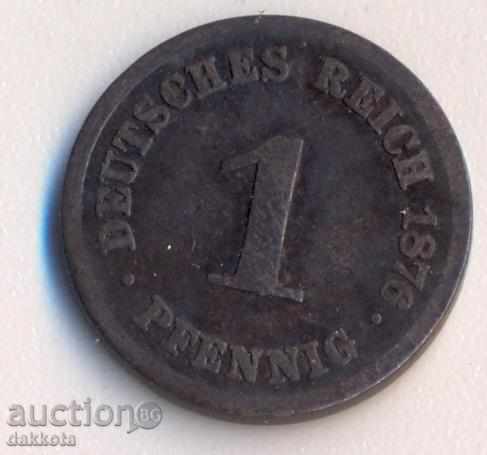 pfennig german 1876