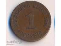 Γερμανικά pfennig 1899