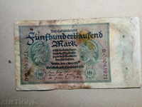 500,000 marks Germany-1923