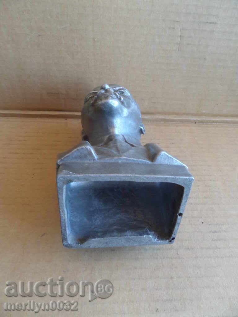 Aluminum bust Lenin figure plastic statuette sculpture - 5 Aluminum bust Lenin figure plastic statuette sculpture - 5
